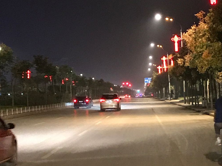 菏澤市鄆城縣水滸路、金河路照明改造